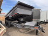Raw Maxx Trailers 2026 GDX 83"X14' Scissor Dump Trailer | Tandem Axle 14K, Knight Dump, 32" Sides, Slide In Ramps, Hydraulic Scissor Up/Down