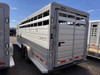 Trails West Trailers 2025 SANTA FE 24' Stock Combo Trailer | Tandem Axle 14K, Super Tack Room, Convenience Package
