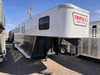 Triple C Trailers 2025 TETON PLUS 84"X24' Horse Trailer | Tandem Axle 12K, 4-Horse, Tack Room With Double Doors