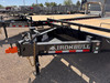 Iron Bull Trailers 2026 FDP 102"X20' Deckover Flatbed Trailer | Tandem Axle 14K, 10" I-Beam Frame, Slide In Ramps, Tongue Storage Tray