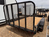 P.J. Trailers 2027 UL 83"X14' Utility Trailer | Tandem Axle, Rear Rampgate, ATV Side Load Ramps