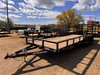 P.J. Trailers 2025 UL 83"X22' Utility Trailer | Tandem Axle 7K, HD Rampgate, Diamond Plate Fenders, Square Tube Rails, 12" OC Crossmembers, Dovetail