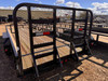 P.J. Trailers 2025 UL 83"X22' Utility Trailer | Tandem Axle 7K, HD Rampgate, Diamond Plate Fenders, Square Tube Rails, 12" OC Crossmembers, Dovetail
