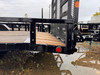 P.J. Trailers 2025 UL 83"X22' Utility Trailer | Tandem Axle 10K, HD Rampgate, Diamond Plate Fenders, Square Tube Rails, 12" OC, Dovetail
