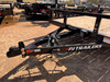P.J. Trailers 2025 UL 83"X22' Utility Trailer | Tandem Axle 10K, HD Rampgate, Diamond Plate Fenders, Square Tube Rails, 12" OC, Dovetail