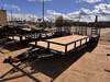 P.J. Trailers 2025 UL 83"X22' Utility Trailer | Tandem Axle 10K, HD Rampgate, Diamond Plate Fenders, Square Tube Rails, 12" OC, Dovetail