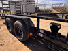 P.J. Trailers 2025 UL 83"X22' Utility Trailer | Tandem Axle 10K, HD Rampgate, Diamond Plate Fenders, Square Tube Rails, 12" OC, Dovetail
