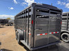 Titan Trailers 2026 STANDARD 72"X24' Stock Combo Trailer | Tandem Axle 14K, Reciver Hitch, 54" Escape Door, Tack Room, Saddle Rack