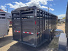 Titan Trailers 2026 STANDARD 72"X24' Stock Combo Trailer | Tandem Axle 14K, Reciver Hitch, 54" Escape Door, Tack Room, Saddle Rack