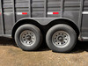 Titan Trailers 2026 STANDARD 72"X24' Stock Combo Trailer | Tandem Axle 14K, Reciver Hitch, 54" Escape Door, Tack Room, Saddle Rack
