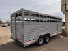 Trails West Trailers 2026 HOTSHOT 84"X20' Stock Trailer | Tandem Axle 18.667K