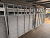 Trails West Trailers 2027 HOTSHOT 90"X24' Stock Trailer | Tandem Axle 18.667K, Straight, 2 Center Gates