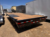 Iron Bull Trailers 2026 FDP 102"X20' Deckover Flatbed Trailer | Tandem Axle 14K, 10" I-Beam, Straight Deck, Slide In Ramps, 10,000Lbs Jack