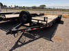 P.J. Trailers 2021 T6 22' Tilt Trailer | Tandem Axle 14K, Torsion Axles, 14 Ply , 6' Statonary, 16' Tilt Deck, Extended Tongue, Tool Basket, Spare Tire and Mount