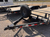 P.J. Trailers 2021 T6 22' Tilt Trailer | Tandem Axle 14K, Torsion Axles, 14 Ply , 6' Statonary, 16' Tilt Deck, Extended Tongue, Tool Basket, Spare Tire and Mount