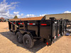 Diamond C Trailers 2026 LPT207 82"X14' Telescopic Dump Trailer | Tandem Axle 14.9K, 32" Sides With Boards, 2 Speed Jack, Solar Charging
