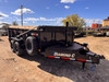 Diamond C Trailers 2026 LPT207 82"X14' Telescopic Dump Trailer | Tandem Axle 14.9K, 32" Sides With Boards, 2 Speed Jack, Solar Charging