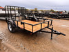 GR Trailers 2026 77"X10' Utility Trailer | Single Axle, Pipetop Rails