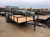 GR Trailers 2026 77"X12' Utility Trailer | Single Axle, Pipetop Rails