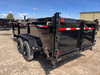 Maxx-D Trailers 2025 DTX 83"X16' Telescopic Dump Trailer | Tandem Axle 16K, 36" Sides
