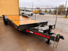 Maxx-D Trailers 2026 G8B 83"X22' Low Profile Gravity Tilt Trailer | Tandem Axle 16K, Torsion Axles, Tool Tray Behind Toolbox, 17.5 Tires