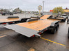 Maxx-D Trailers 2026 G8B 83"X22' Low Profile Gravity Tilt Trailer | Tandem Axle 16K, Torsion Axles, Tool Tray Behind Toolbox, 17.5 Tires