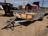 Nordtek Trailers 2026 924"X12' Utility Trailer | Single Axle, Side Load Ramps, Bi-Fold Gate