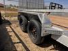 Nordtek Trailers 2025 72"X12' Utility Trailer | Tandem Axle 7K, Wood Deck, Brakes Both Axles, Bi-Fold Gate