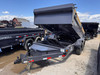 Norstar Trailers 2026 DCB 72"X12' Scissor Dump Trailer | Tandem Axle 10K, Power Up Down, Slide In Ramps, Tarp Kit