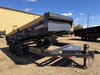Norstar Trailers 2026 DCB 83"X16' Scissor Dump Trailer | Tandem Axle 14K, 20" Sides, Slide In Ramps, Tarp Kit