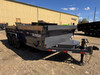 Norstar Trailers 2026 DCB 83"X16' Scissor Dump Trailer | Tandem Axle 14K, 20" Sides, Slide In Ramps, Tarp Kit