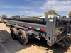 Iron Bull Trailers 2026 DWB 83"X16' Scissor Dump Trailer | Tandem Axle 14.999K, 24" Sides, 7 Ga Floor, 10 Ga Sides, Slide In Ramps, Tarp Kit, 2 Way Gate