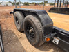 P.J. Trailers 2027 T6 22' Equipment Tilt Trailer | Tandem Axle 14K, Lid Over Tongue, Fork Holders