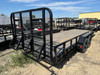 P.J. Trailers 2025 UL 83"X22' Utility Trailer | Tandem Axle 9.899K, HD Ramp Gate, Fenders, Square Tube Rails, 12" OC Crossmembers, Dovetail