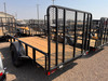 GR Trailers 2026 72"X12' Utility Trailer | Single Axle 2.99K, Pipetop Rail, Spring Assisted Rear Rampgate