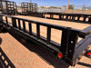 P.J. Trailers 2024 UL 83"X22' Utility Trailer | Tandem Axle 9.899K, Rear Rampgate, ATV Side Load Ramps