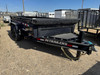 P.J. Trailers 2027 DL 83"X14' Low Profile Scissor Dump Trailer | Tandem Axle 14K, 6" Cylinder, Hydraulic Jack, 24" Sides, 7 Ga Floor