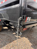 P.J. Trailers 2027 DE 16' Scissor Dump Trailer | Tandem Axle, HYDRAULIC JACKS, 10K AXLES,TARP, RAMPS