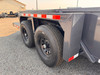 Triple L Trailers 2026 UT914 75"X14' Drop Deck Utility Trailer | Tandem Axle 13.615K, Hydraulic Lift, Closed Sides, Low Angle Dovetail, Tongue Storeage