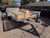 Nordtek Trailers 2026 82"X14' Landscaping Trailer | Tandem Axle, OPEN SIDES SIDE LOAD 7K