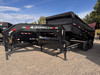 Iron Bull Trailers 2027 DTG 83"X14' Scissor Dump Trailer | Tandem Axle 14K, 36" Sides, ALUM Ramps, Tarp kit, Spare Mount