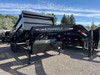 Iron Bull Trailers 2027 DTG 83"X16' Scissor Dump Trailer | Tandem Axle 14K, 36" Sides, Tarp kit, Alum Ramps, Spare Mount, full tool box