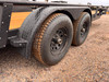 Raw Maxx Trailers 2026 UTX 83"X22' Utility Trailer | Tandem Axle, 2" ROUND TUBE RAIL, HD SPLIT GATE, DOVETAIL, MOUNT, 8 PLY TIRES, 10K