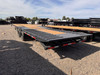 Raw Maxx Trailers 2026 HTX 102"X34' Deckover Flatbed Trailer | Tandem Axle, 11' HYD DOVETAIL, TOOL BOX, WINCH PLATE, CHAIN RACK, REFLECTIVE TAPE, SOLAR PANEL, 30K