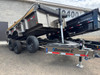 Diamond C Trailers LPT207 82"X14' Telescopic Dump Trailer | 14 ply Tires, Solar Recharging, 24" Sides With Boards, Spare Tire, 2 Speed Jack