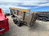 Diamond C Trailers LPT207 82"X14' Telescopic Dump Trailer | 14 ply Tires, Solar Recharging, 24" Sides With Boards, Spare Tire, 2 Speed Jack