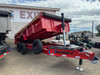 Diamond C Trailers LPT207 82"X16' Telescopic Dump Trailer | 14 ply Tires, Solar Recharging, 24" Sides With Boards, Spare Tire, 2 Speed Jack
