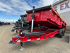 Diamond C Trailers LPT207 82"X16' Telescopic Dump Trailer | 14 ply Tires, Solar Recharging, 24" Sides With Boards, Spare Tire, 2 Speed Jack
