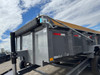 Diamond C Trailers LPT207 82"X16' Telescopic Dump Trailer | 14 ply Tires, Solar Recharging, 32" Sides With Boards, Spare Tire, 2 Speed Jack