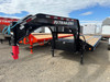 P.J. Trailers 2027 LS 26' Low Profile Flatbed Trailer | Tandem Axle, 5' DOVETAIL RAMPS 22K